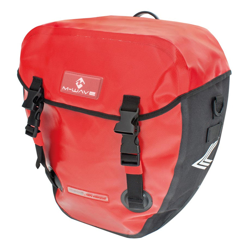 M-Wave Alberta 40L Pannier Bag - Durable 40L Pannier Bags for Long-Haul Adventures