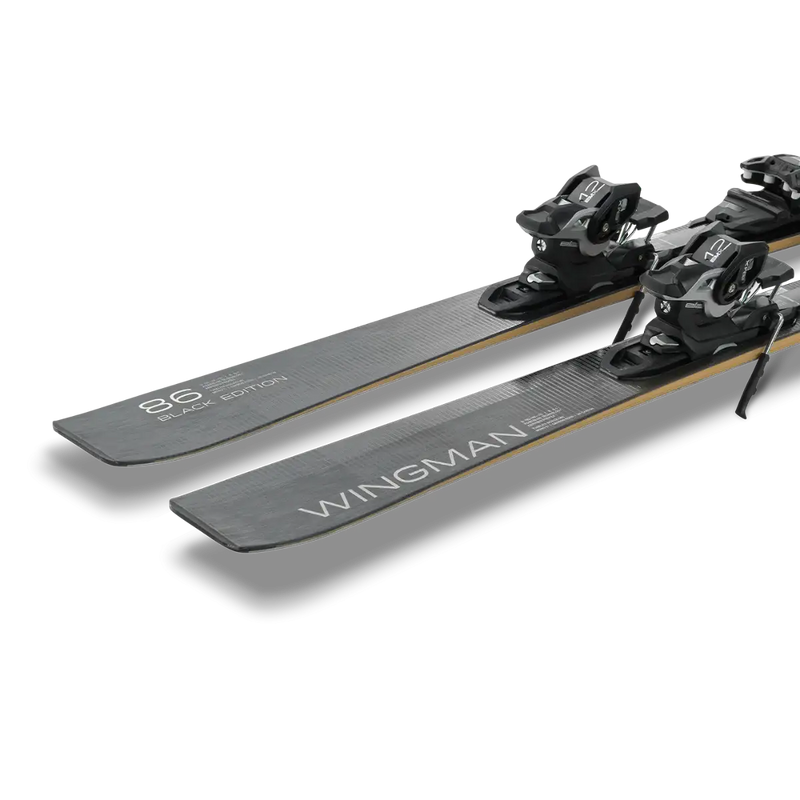 Elan Wingman 86 Black Edition Skis + Fusion X EMX 12.0 System Bindings - 2026