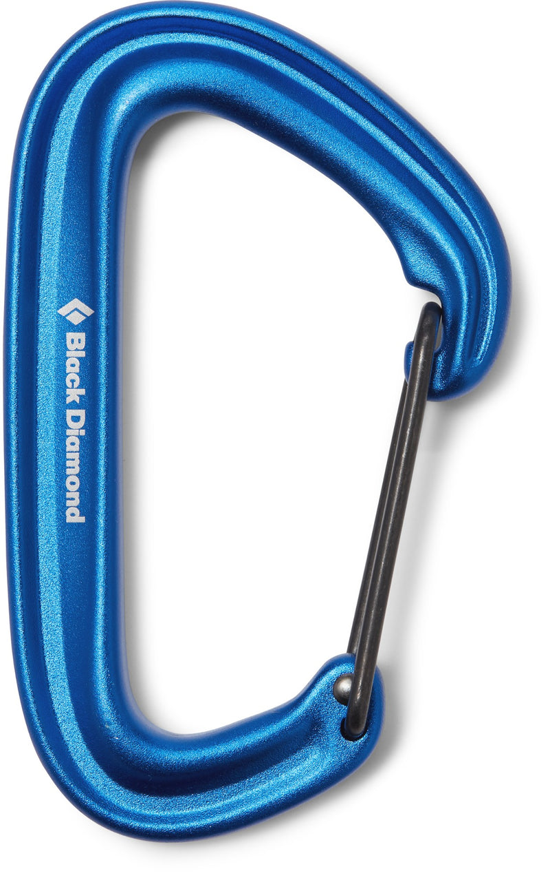 Black Diamond LiteWire Carabiner | Lightweight and Durable Carabiner for Secure Climbing and Gear Attachment