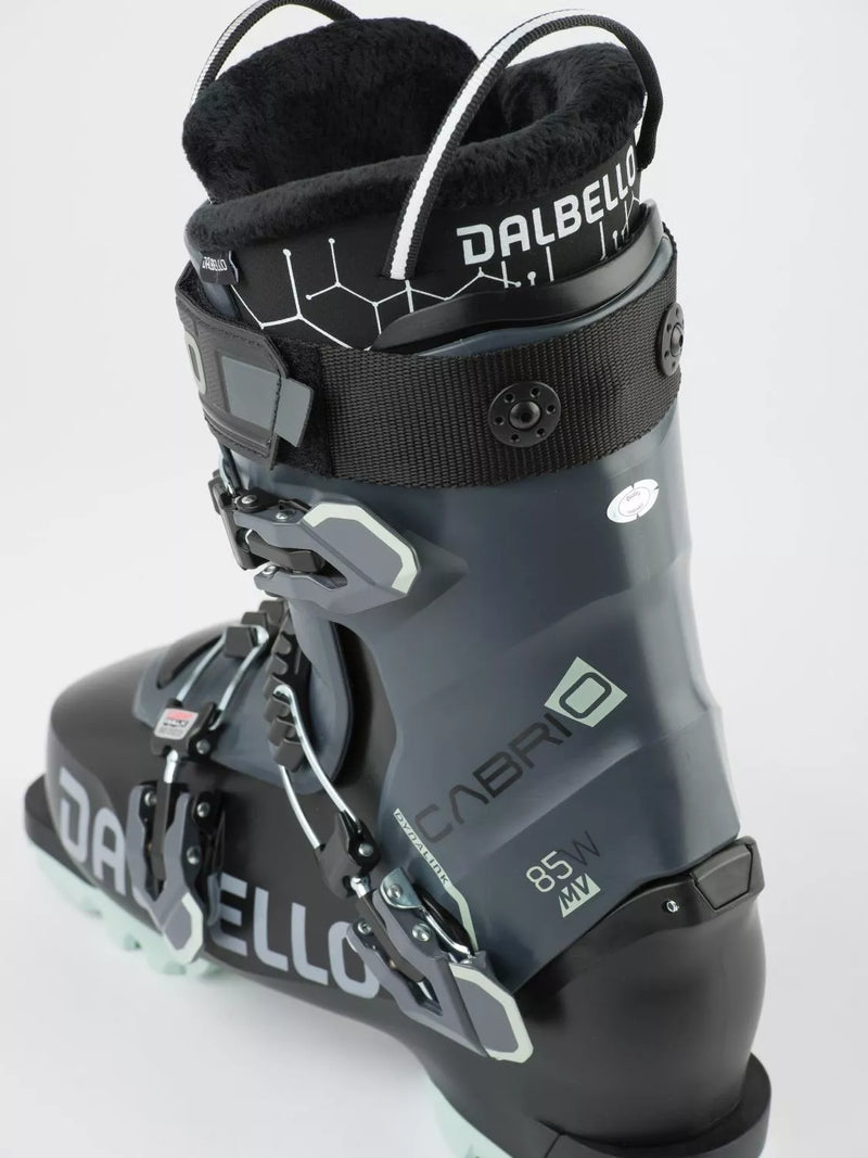 Dalbello Cabrio MV 85 W Women’s Ski Boots - Sleek Black/Anthracite Design | Advanced Comfort and Versatility for All-Mountain Performance