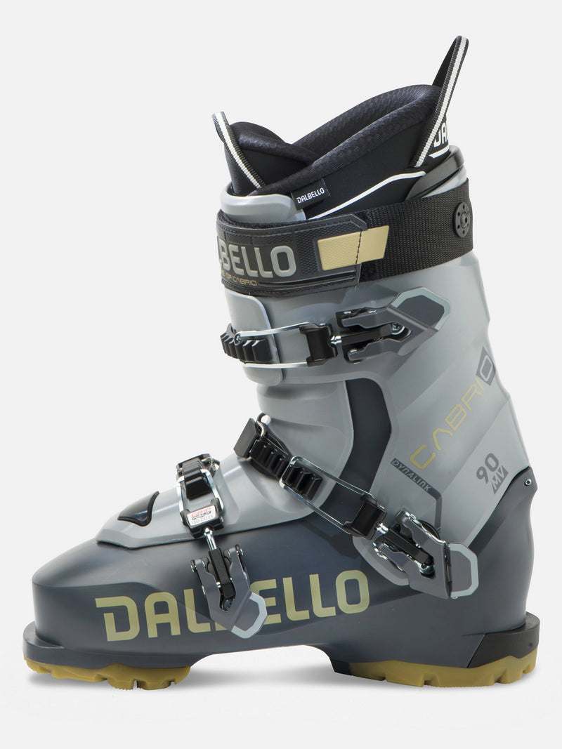 Dalbello Cabrio MV 90 Ski Boots 2025 – Anthracite/Cool Grey | High-Performance and Versatile Boots for All-Mountain Skiing