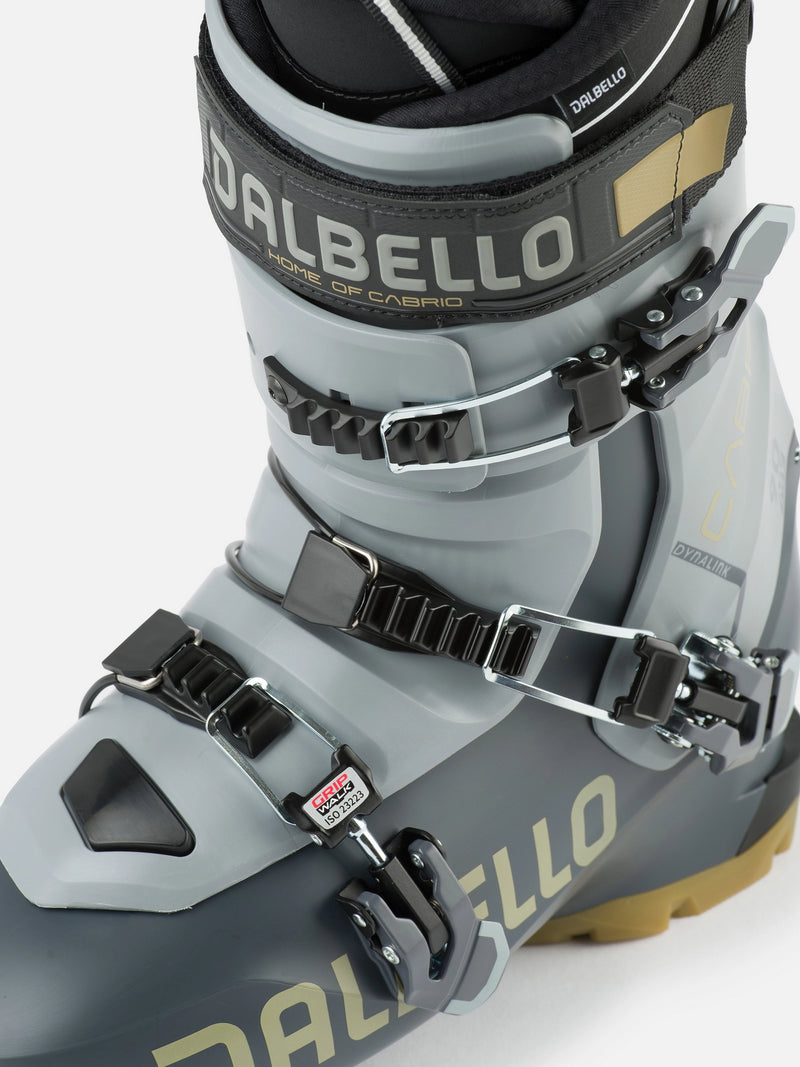 Dalbello Cabrio MV 90 Ski Boots 2025 – Anthracite/Cool Grey | High-Performance and Versatile Boots for All-Mountain Skiing