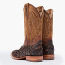 Durango® Premium Exotics™ Square Toe Pirarucu Western Boots - Men's