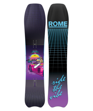 Rome Service Dog Snowboard - Men's 2025 | Designed for all-mountain prowess and float in the deep.