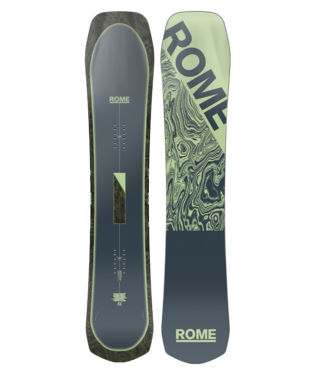 Rome Ravine Snowboard - Men's 2025 | playful, yet hyper-responsive