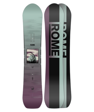 Rome Muse Snowboard - Women's 2025 | A vision of responsive, all-mountain performance.