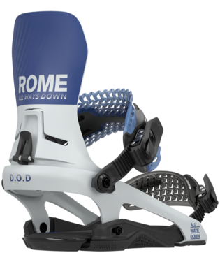 Rome D.O.D Snowboard Bindings - Men's 2025 | Adaptable Power for Park and All-Mountain Adventures