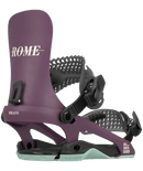 Rome Brass Snowboard Bindings - Women's 2025 | Responsive all-mountain elegance.