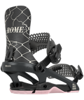 Rome Brass Snowboard Bindings - Women's 2025 | Responsive all-mountain elegance.