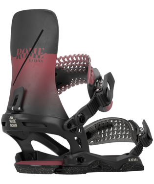 Rome Katana Snowboard Bindings - Women's 2025 | Next-Level All-Mountain Performance with Unmatched Adjustability