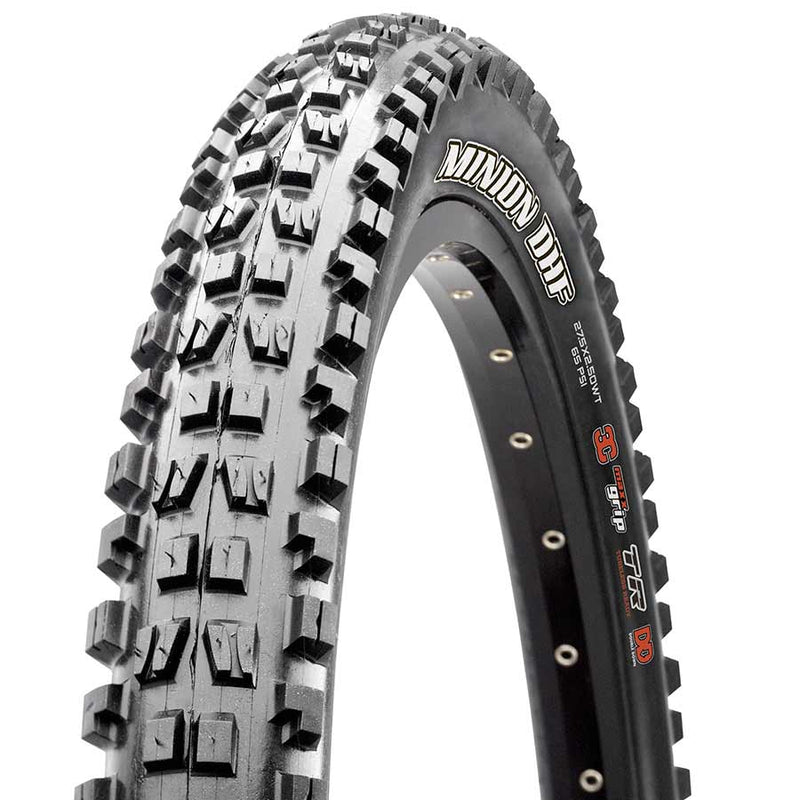 Maxxis Minion DHF MTB 3C Maxx Terra Compound Tubeless Ready Folding Tire | Versatile Performance Tire for Every Mountain Biking Adventure