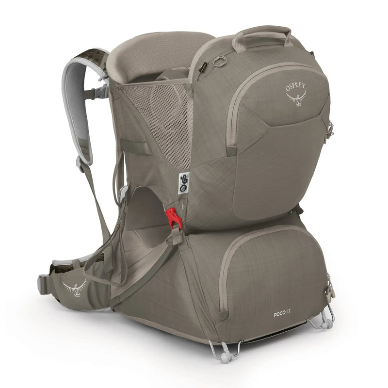 Osprey - Poco LT Child Carrier - Tan Concrete Osprey - Poco LT Child Carrier - Tan Concrete
