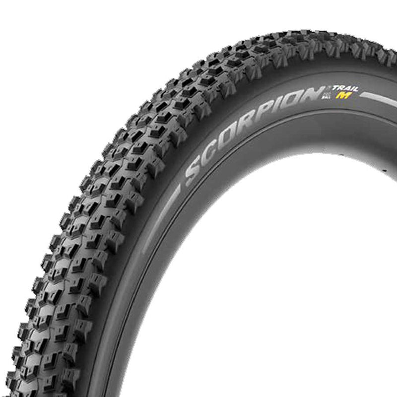 Pirelli Scorpion Trail MTB Tubeless Ready Folding Tire - Speed-Optimized Tire for Hardpack Trails