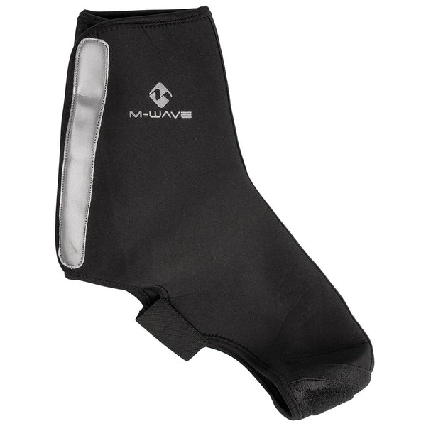 M-Wave Thermo I Shoe Covers - Reflective Neoprene Pedal Covers with Clipless Compatibility