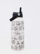 Wondery Outdoors Fifty States Bucket List Water Bottle
