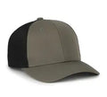 Outdoor Cap FLX672M‑E – Mid‑Profile Stretch‑Fit Performance Cap with Enhanced Mesh Back