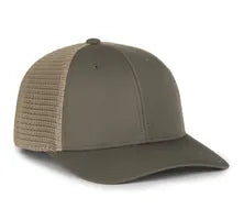 Outdoor Cap FLX672M‑E – Mid‑Profile Stretch‑Fit Performance Cap with Enhanced Mesh Back