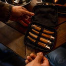 GSI Outdoors Rakau Folding Steak Knife Set – Durable, Razor-Sharp Stainless Steel Knives for Camping & Outdoor Dining