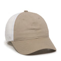 Outdoor Cap FWT-130 Garment Washed Trucker Hat – Unstructured Low Crown, Mesh Back, Adjustable Closure