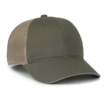 Outdoor Cap FWT‑130SB – Low‑Crown Unstructured Mesh‑Back Cap with Pre‑Curved Visor