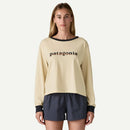 Patagonia W's L/S '73 Text Logo Easy Cut Organic Shirt - Women's