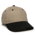 Outdoor Cap GL-271 Cotton Twill Hook and Loop Hat – Structured Mid-Low Crown Cap with Pre-Curved Visor