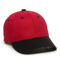 Outdoor Cap GL-271 Cotton Twill Hook and Loop Hat – Structured Mid-Low Crown Cap with Pre-Curved Visor