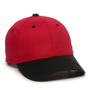 Outdoor Cap GL-271 Cotton Twill Hook and Loop Hat – Structured Mid-Low Crown Cap with Pre-Curved Visor