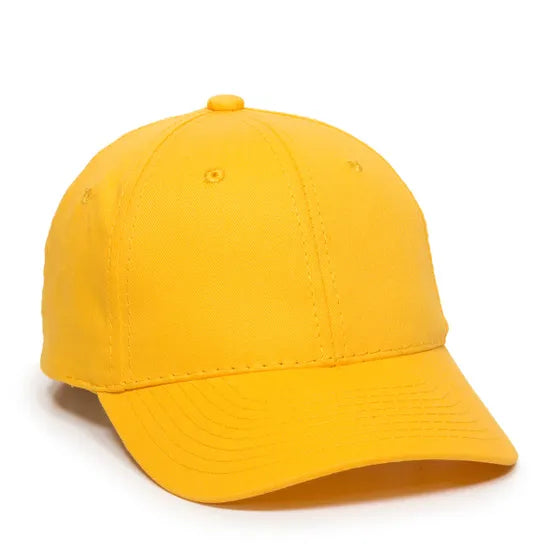Outdoor Cap GL-271 Cotton Twill Hook and Loop Hat – Structured Mid-Low Crown Cap with Pre-Curved Visor