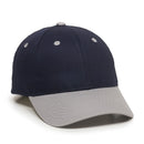 Outdoor Cap GL-271 Cotton Twill Hook and Loop Hat – Structured Mid-Low Crown Cap with Pre-Curved Visor