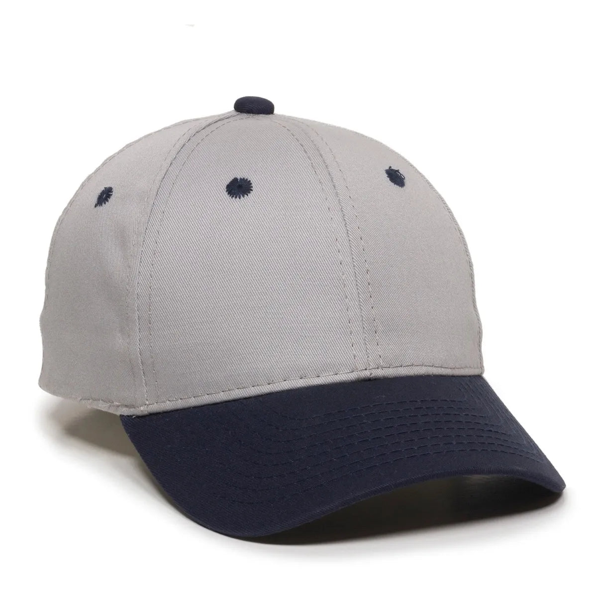 Outdoor Cap GL-271 Cotton Twill Hook and Loop Hat – Structured Mid-Low Crown Cap with Pre-Curved Visor