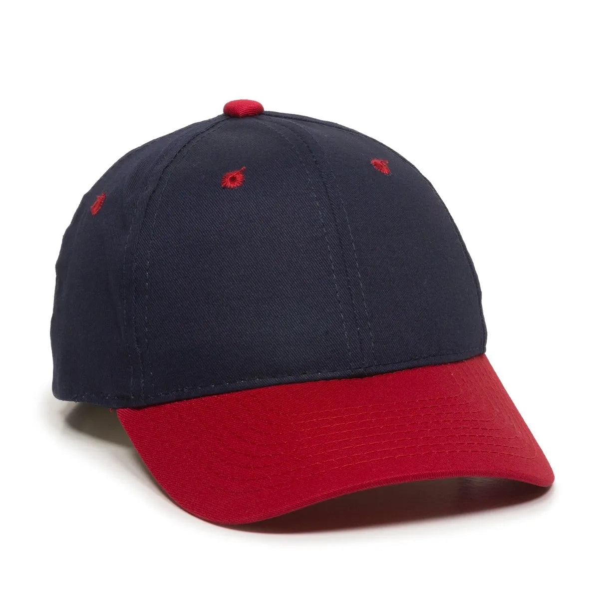 Outdoor Cap GL-271 Cotton Twill Hook and Loop Hat – Structured Mid-Low Crown Cap with Pre-Curved Visor