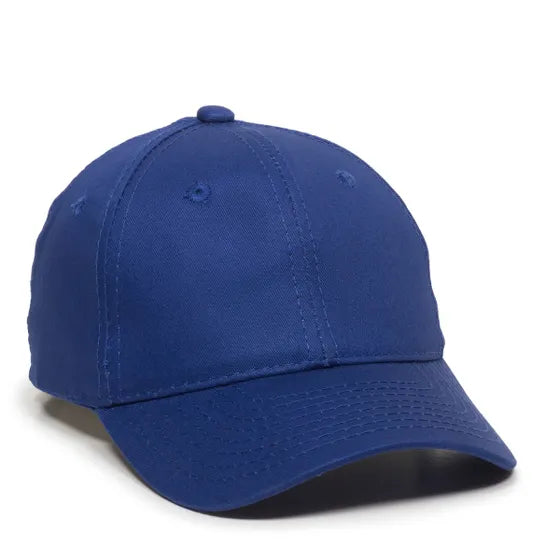 Outdoor Cap GL-271 Cotton Twill Hook and Loop Hat – Structured Mid-Low Crown Cap with Pre-Curved Visor