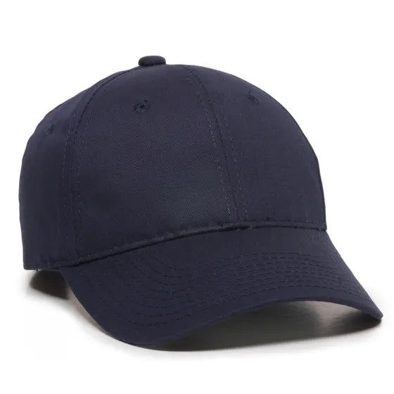 Outdoor Cap GL-271 Cotton Twill Hook and Loop Hat – Structured Mid-Low Crown Cap with Pre-Curved Visor