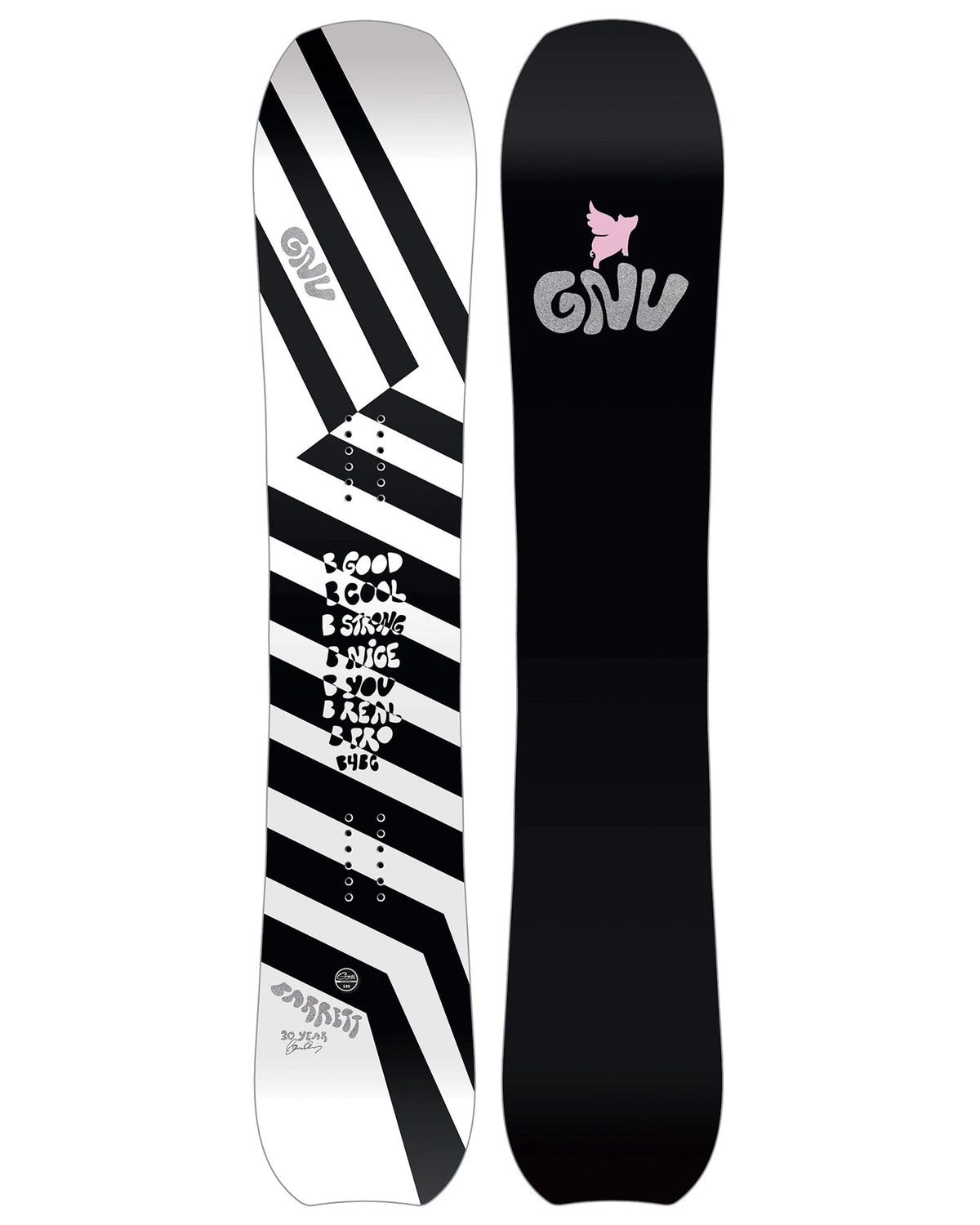 GNU Barrett Snowboard 2027 - top and base