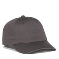 Outdoor Cap GWT-116 Garment Washed Cotton Twill Cap – Low Crown, Unstructured, Pre-Curved Visor