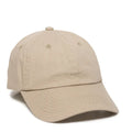 Outdoor Cap GWT-116 Garment Washed Cotton Twill Cap – Low Crown, Unstructured, Pre-Curved Visor