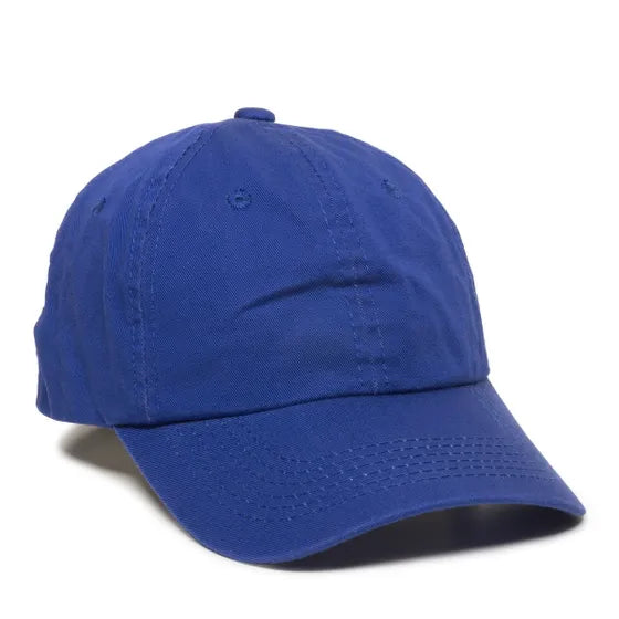 Outdoor Cap GWT-116 Garment Washed Cotton Twill Cap – Low Crown, Unstructured, Pre-Curved Visor
