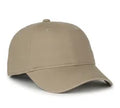 Outdoor Cap GWT‑SB – Low‑Crown Unstructured Cotton‑Twill Cap with Solid Back and Snap Closure