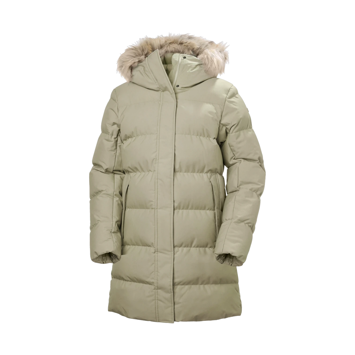 Helly Hansen Blossom Puffy Parka - Women's in PEBBLE