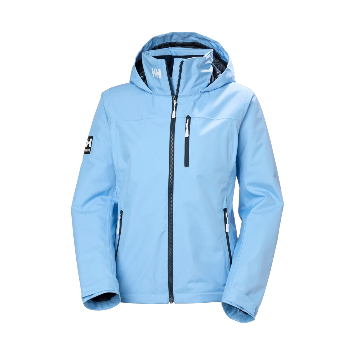Helly Hansen Crew Hooded Midlayer Jacket 2.0 - Women's in BRIGHT BLUE