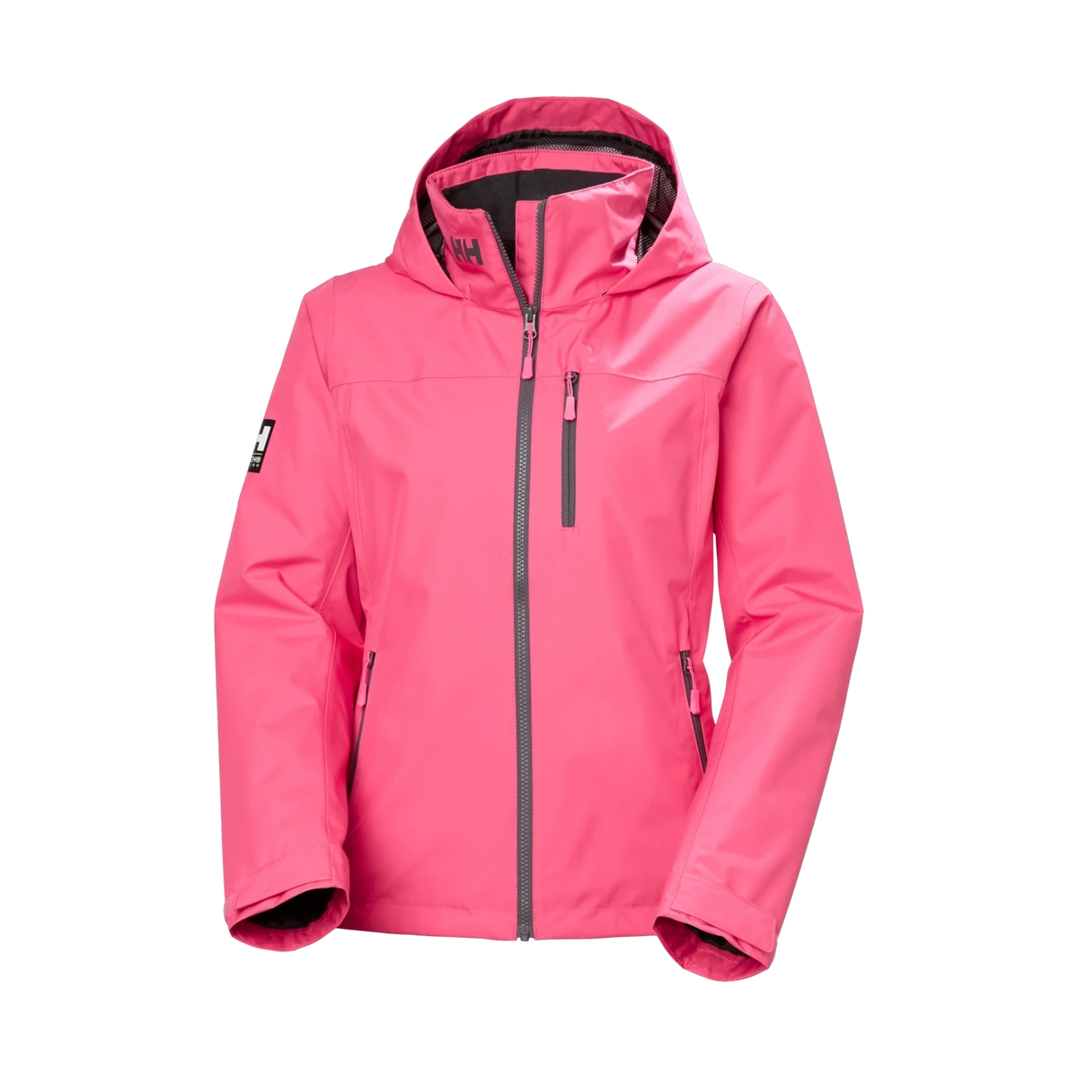 Helly Hansen Crew Hooded Midlayer Jacket 2.0 - Women's in HOT PINK