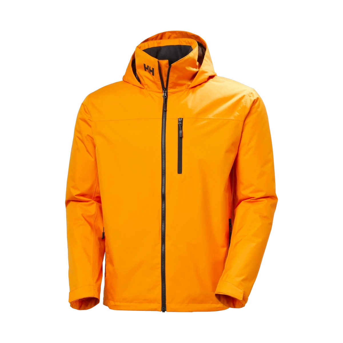 Helly Hansen Crew Hooded Midlayer Jacket 2 - Men's in IGNITE ORANGE