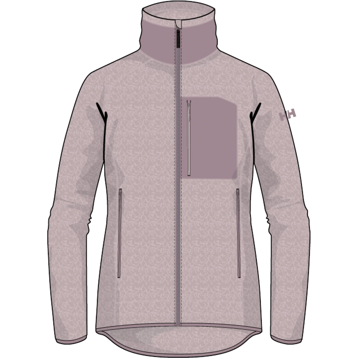 Helly Hansen Imperial Pile Block Jacket - Women's in PINKSHAKE