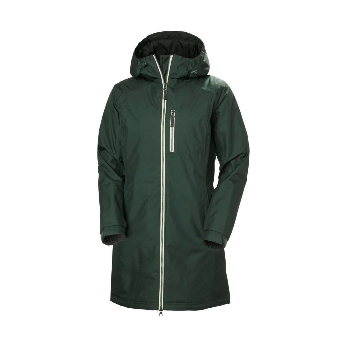 Helly Hansen Long Belfast Winter Jacket - Women's in DARK JUNGLE