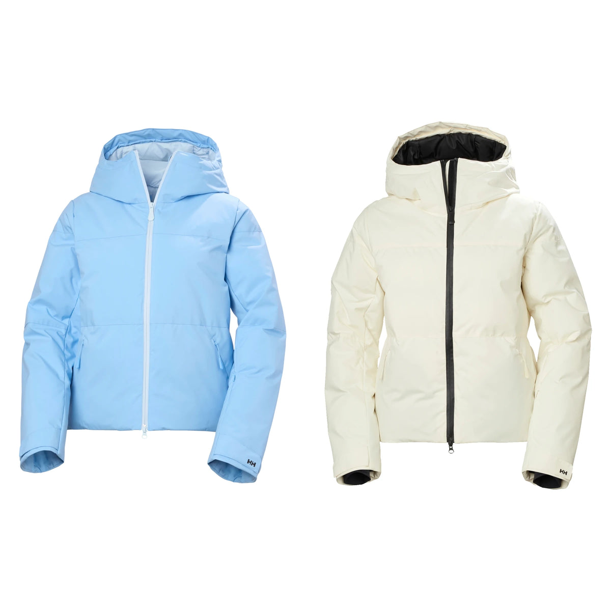Helly Hansen Nora Short Puffy Jacket - Women's - all colorways: BRIGHT BLUE, SNOW