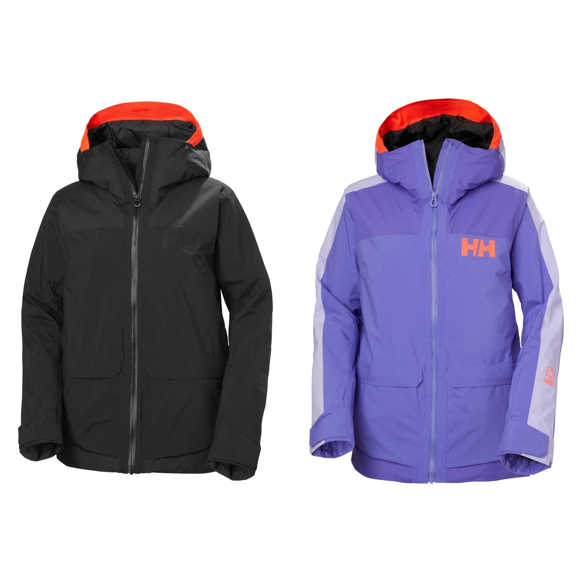 Helly Hansen Powchaser 3.0 Jacket - Women's - all colorways: BLACK, ULTRA VIOLET