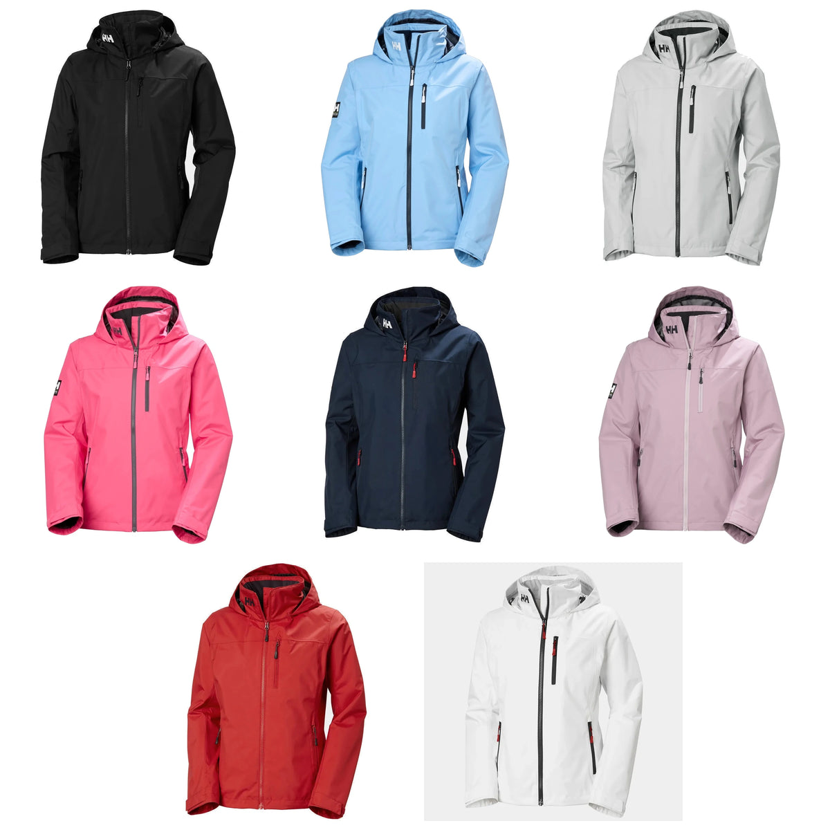 Helly Hansen Crew Hooded Midlayer Jacket 2.0 - Women's - all colourways