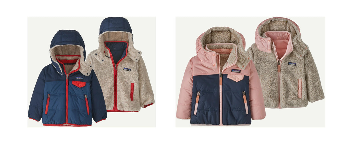 Patagonia Reversible Tribbles Hoody - Babies and Toddlers - all colorways