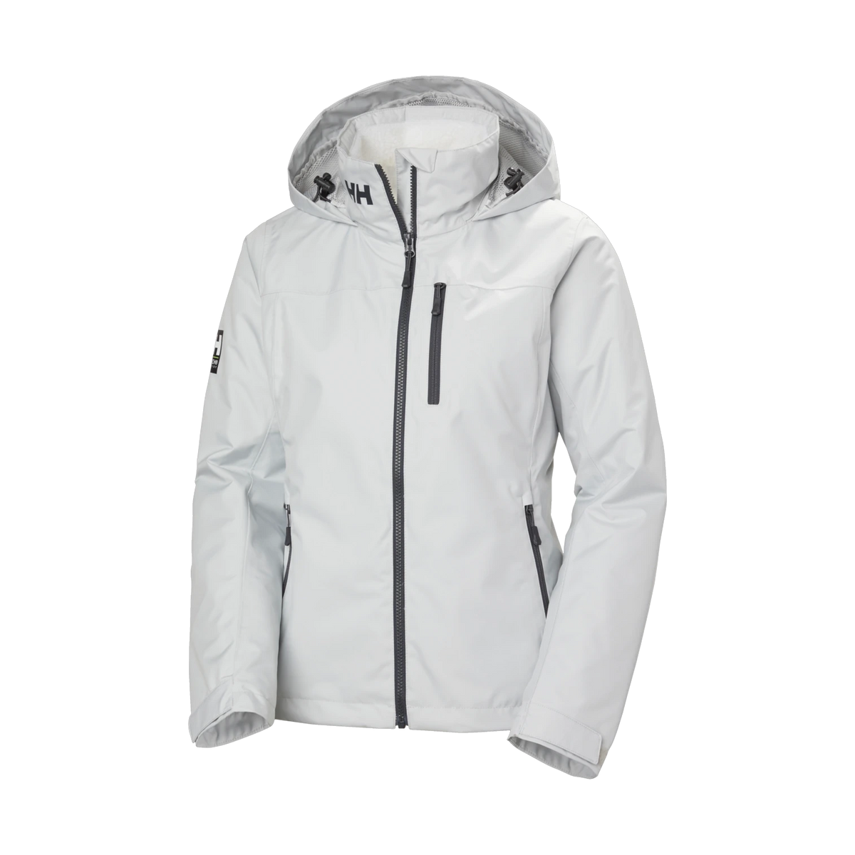 Helly Hansen Crew Hooded Pile Jacket - Women's - GREY FOG